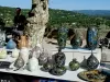 Seillans - Seillans pottery market every August 15