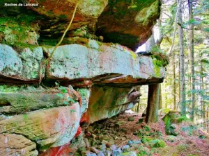 Felsen von Lanceux