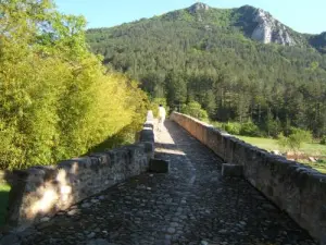 The Bridge and the peak Cardou