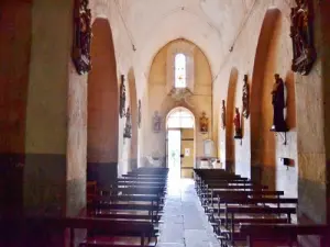 Interieur van de kerk van St. Martial