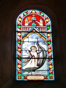 Interior de la iglesia de Saint-Martial