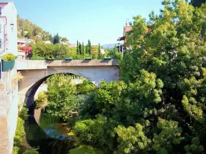 The bridge over the Gapeau