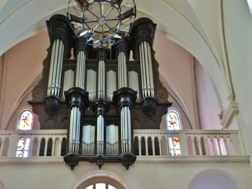 Sorèze - Interior of the Church of Our Lady of Peace