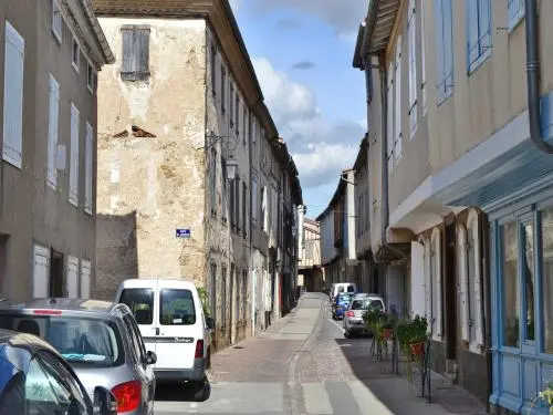 Sorèze - Street of the village