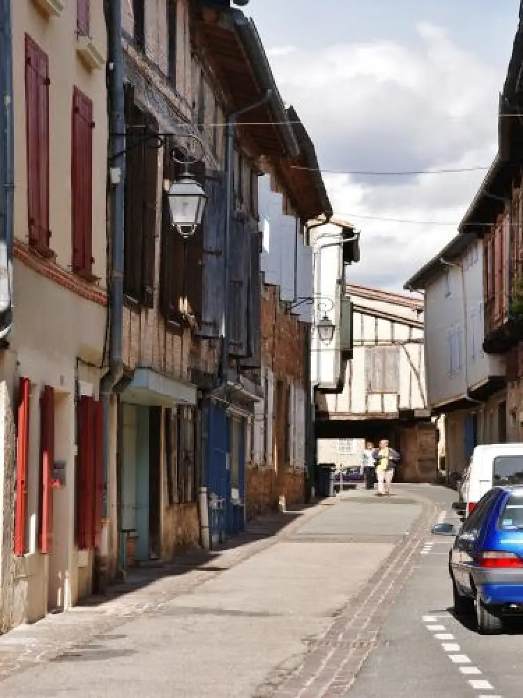 Sorèze - Street of the village