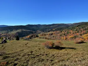 Vista desde las alturas de Soultzeren