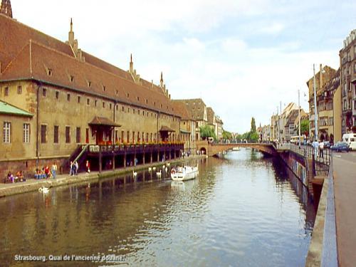 Strasbourg - Dock of the old customs