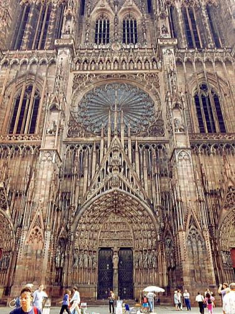 Strasbourg - Facade of the Cathedral