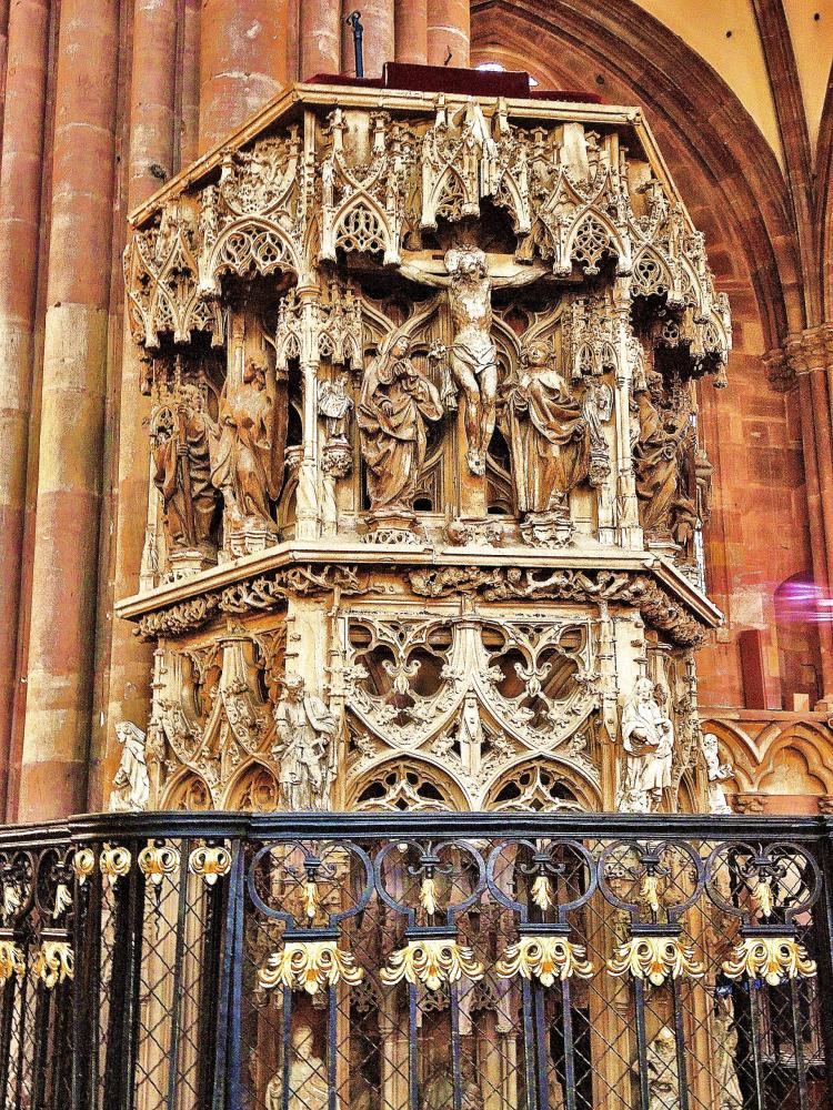 Strasbourg - Chair of the Cathedral (© Jean Espirat)