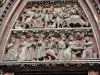 Center of the tympanum of the cathedral (© Jean Espirat)