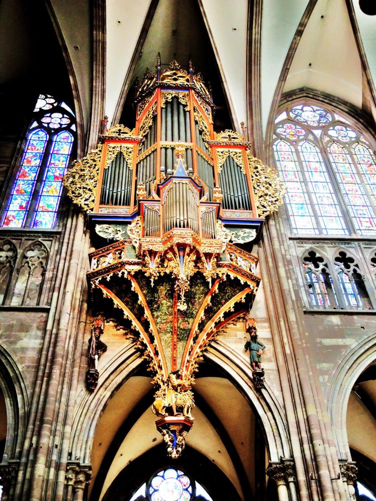Strasbourg - Grand Organ of the Cathedral (© Jean Espirat)