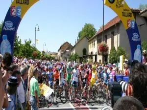in der Tour de France zu Tallard