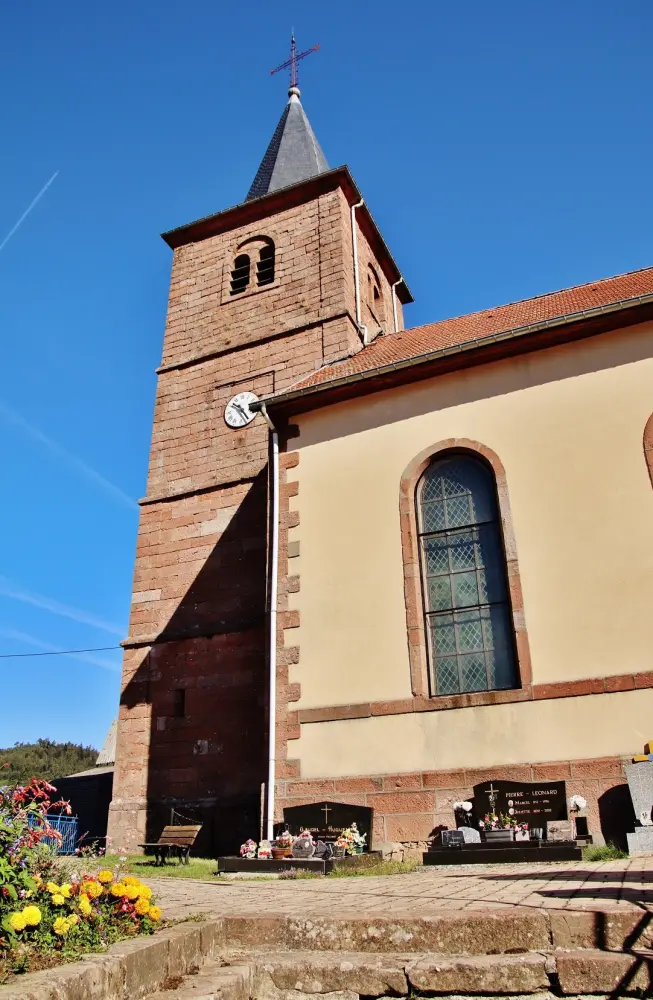 Tendon - L'église Saint-Claude