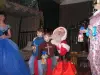 Kerstman en zijn helpers