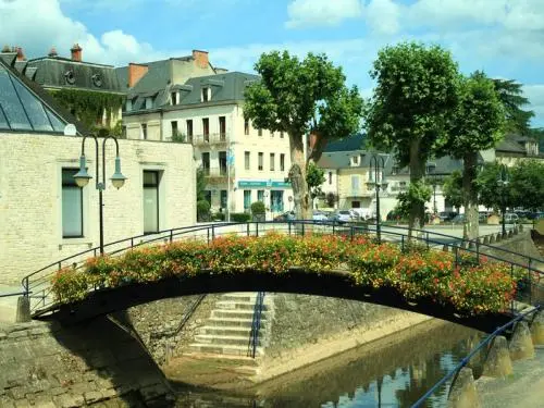 Terrasson-Lavilledieu - Little flower bridge