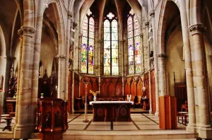 Binnen in de kerk