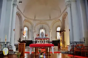 L'intérieur de l'église Notre-Dame