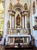 Altar von St. Peter - Kirche von Traubach-le-Haut (© J. E)