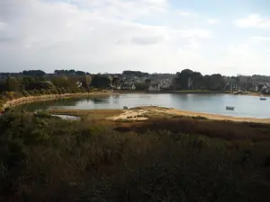 Vue sur le fond de la baie de Sainte-Anne