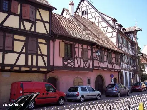 Turckheim - een straat Turckheim (© JE)