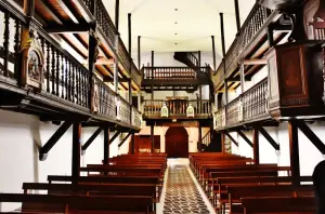 The interior of Saint-Etienne church