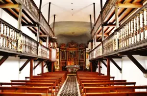 The interior of Saint-Etienne church