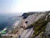 Urrugne - The cliffs of the Corniche