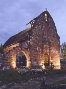 Illumination de l'église de Lintillac