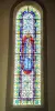Glas-in-loodraam van Notre-Dame du Trésor (© JE)