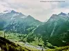 Lanslebourg, pas van Mont-Cenis, gezien vanuit de schuilplaats van Cuchet