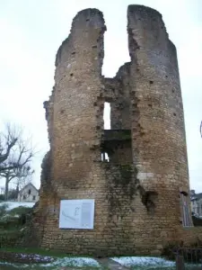Old tower in Sainte-Alvère
