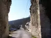 Chambon-sur-Cisse - Resti della vecchia porta fortificata (frazione di Bury)