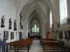 La Chapelle-Monthodon - interior de la iglesia