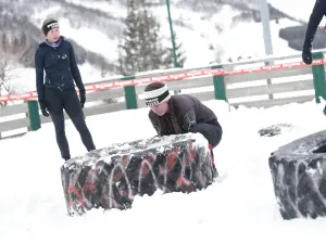 Valmorel - The Winter Spartan Race - The obstacle course on snow to test!