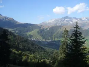Valmorel La Belle, at the bottom of the Lauzière massif
