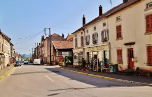 The town