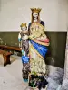 Statue der Jungfrau und Kind, in der Kapelle der Patienten (© J. E)