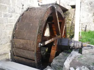 Het rad van de molen Rome