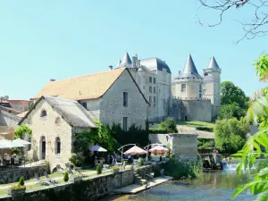 Le moulin et le château