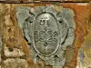 Curieux cartouche sur la maison Barberousse (© Jean Espirat)