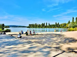 Spiaggia del lago Vaivre-Vesoul (© JE)