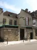 Facade of the Zervos Museum in Vézelay