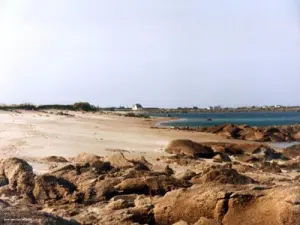 Plage du Vicq, vers le hameau de la mer