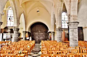 L'intérieur de l'église Saint-Sébastien