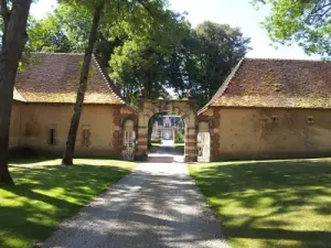 La entrada al castillo