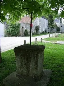 Ognon - Calvaire près de l'église