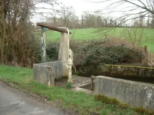 Lavoir and water pump