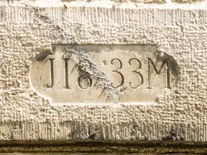 Dintel de 1833 (© J.E)