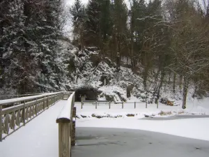 La grotte l'hiver