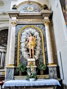 Altar de San Sebastián - Iglesia de Walbach (© JE)